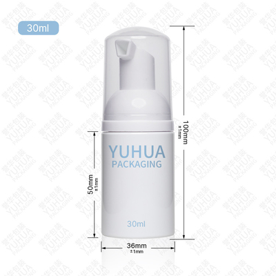 30ml bomba garrafa de plástico produto para cuidados com a pele embalagem de espuma facial