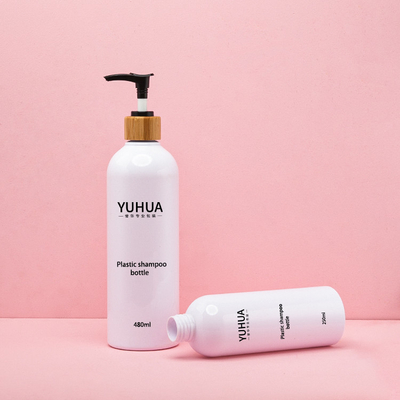 garrafas do empacotamento plástico de 250ml 480ml 500ml para o champô