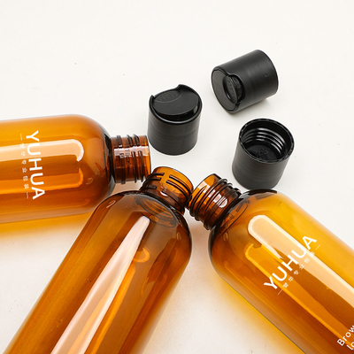 Garrafa PET 240 ml de plástico para xampu Frasco ecológico para loção corporal