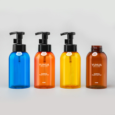 a garrafa da bomba da espuma 420ml plástica personalizou a cor e o Logo Rainbow Color