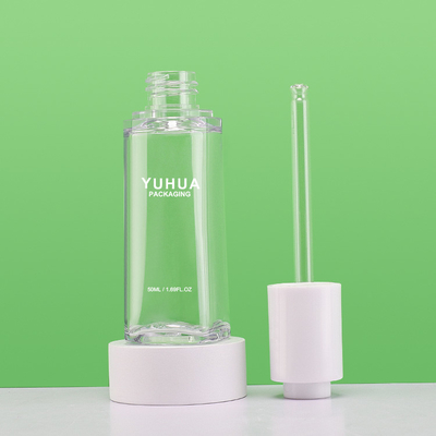 garrafa plástica feita sob encomenda do soro de 30ml 50ml PETG com tampão do conta-gotas