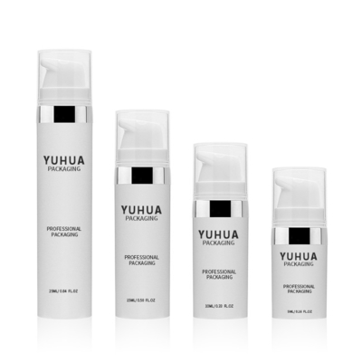 garrafa mal ventilada de Skincare da bomba plástica de 15ml 25ml que empacota para o creme da loção