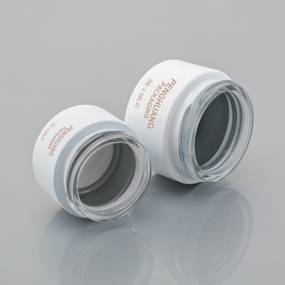 5g 10g 15g 20g 30g 50g Glass Packaging Bottles With Customized Lid