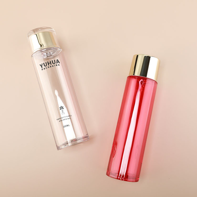 Garrafas transparentes do empacotamento 200ml plástico para a cara Skincare