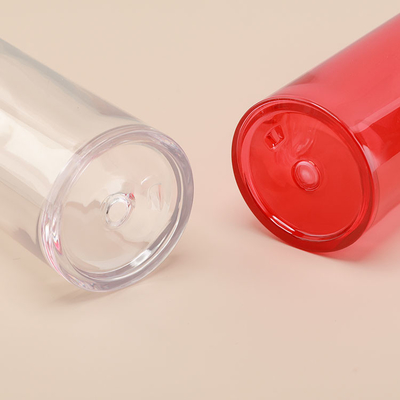 Garrafas transparentes do empacotamento 200ml plástico para a cara Skincare