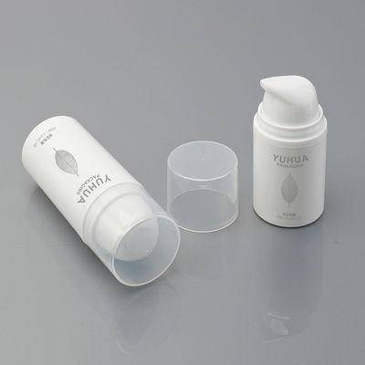 O empacotamento plástico feito sob encomenda engarrafa as garrafas mal ventiladas brancas de 15ml 30ml 50ml