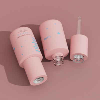O conta-gotas luxuoso personalizado do soro do logotipo 30ml engarrafa para o empacotamento de Skincare