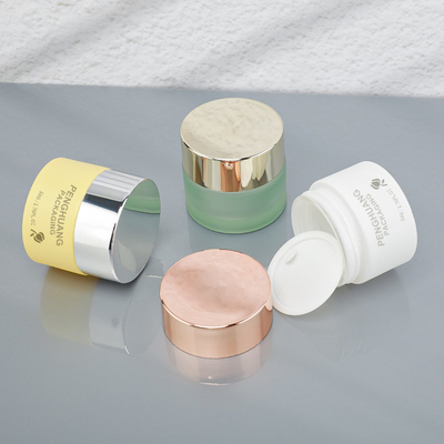 frascos de vidro do creme de 30ml 50ml para o batom facial de creme do óleo