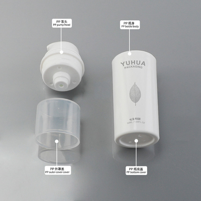 garrafas mal ventiladas do empacotamento 15ml plástico para produtos cosméticos