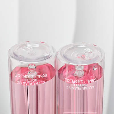 garrafa plástica da loção do soro da composição de 30ml 40ml 50ml 60ml para o empacotamento cosmético