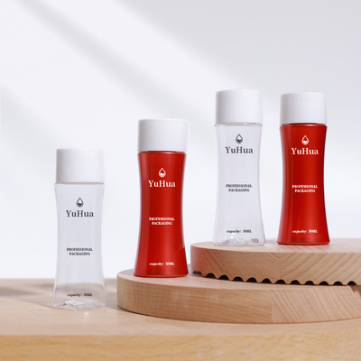 Serviço OEM ODM Forma Única 30ml Botão de Loção de Plástico para Shampoo Desinfetante de Mãos