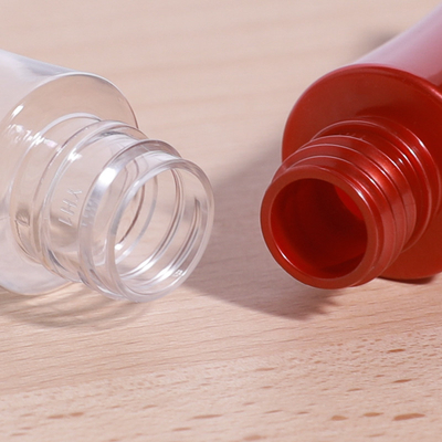 Serviço OEM ODM Forma Única 30ml Botão de Loção de Plástico para Shampoo Desinfetante de Mãos