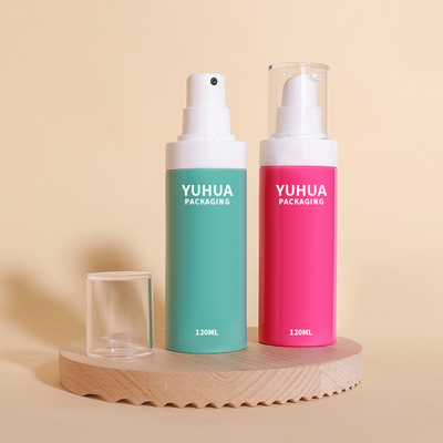 Colourful 120ml Vazio Branco Fino Fog Plastico Spray Pump Botelha para água tonificante corporal