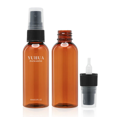 Bolas de spray de plástico ajustáveis Impressão de tela de seda personalizável Várias capacidades 60ml-200ml