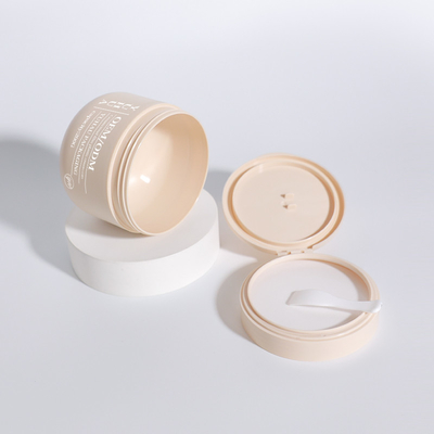 OEM ODM Jar de Creme de Plástico de parede dupla 200ml Vazio Round PP Matte Hair Care Mask Container Jar
