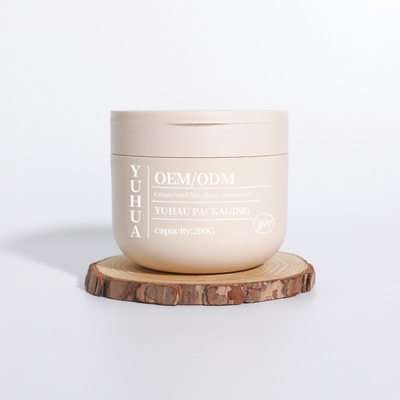 200 ml frascos de embalagem de plástico cosmético para cabelos, corpo, esfregão, creme facial