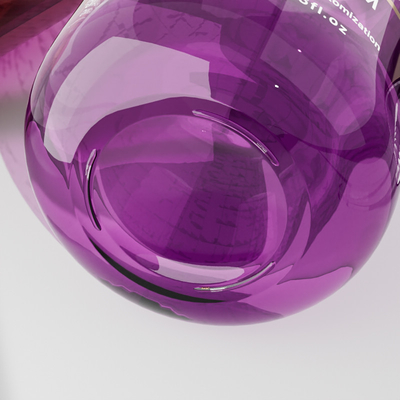 Logotipo personalizado 30 ml garrafas de vidro redondo vazias para óleo do soro