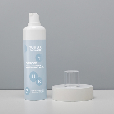 Botalhas de spray de névoa fina de plástico 100 ml 120 ml 150 ml Cosméticos recarregáveis Botalhas de spray de atomizador vazio
