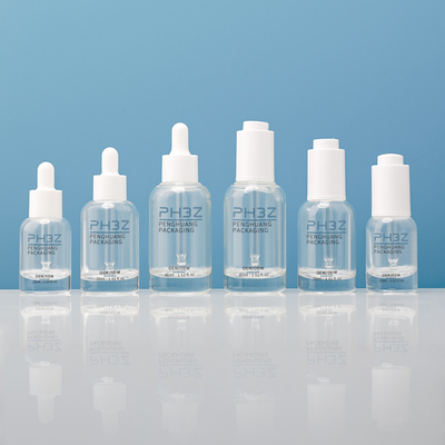 15 ml de frascos de vidro redondo de 30 ml, para embalagens de cuidados com a pele