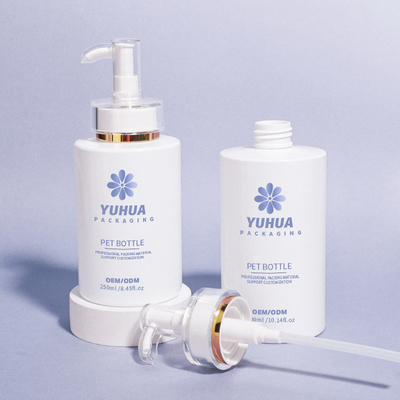 Botelha de Shampoo para Animais de Pessoa de ombro plano 250 ml 300 ml Botelha de Pompa de Loção Corporal