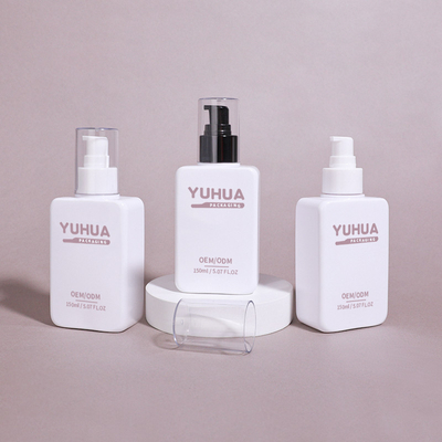 Botelha de Loção de Plástico Fiável de 150 ml Botelha de Plástico Quadrado Vazio