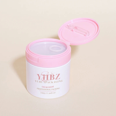 ODM / OEM frascos de embalagem de cuidados com a pele com tampa reciclado recipiente de creme facial