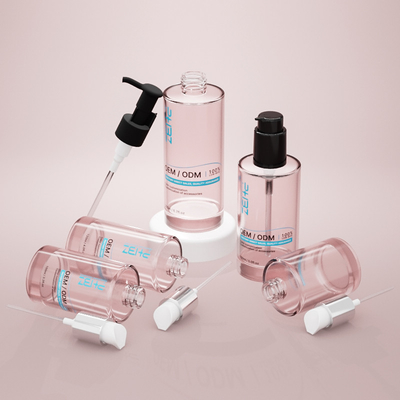 Garrafa Cosmética de Vidro Personalizada 100ml 120ml 150ml Garrafa de Bomba de Loção de Sero