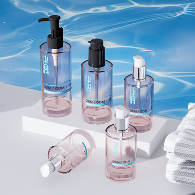 Garrafa Cosmética de Vidro Personalizada 100ml 120ml 150ml Garrafa de Bomba de Loção de Sero