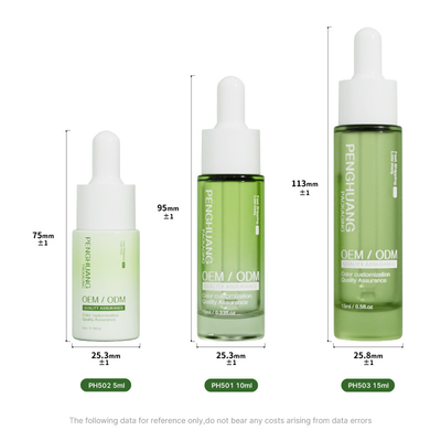5 ml 10 ml 15 ml frascos de vidro para soro de gotas frasco de vidro para óleo essencial