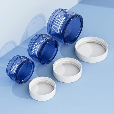 Grátis Pet jar manteiga do corpo Jar de creme de plástico para cuidados com a pele