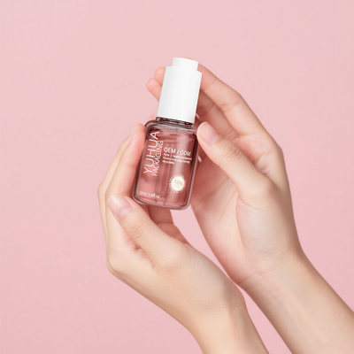 50 ml garrafas de goteador de soro personalizáveis ODM/OEM garrafa de plástico de soro de óleo claro