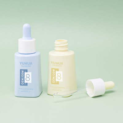 Impressão do Logotipo Frascos Conta-Gotas de Soro PET 50ml para Óleos Essenciais e Cuidados com a Pele