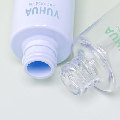 Impressão do Logotipo Frascos Conta-Gotas de Soro PET 50ml para Óleos Essenciais e Cuidados com a Pele