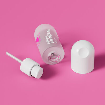 Embalagem de vidro para cuidados com a pele, capacidade de 30ml, ideal para armazenar séruns faciais, cremes e outros produtos cosméticos