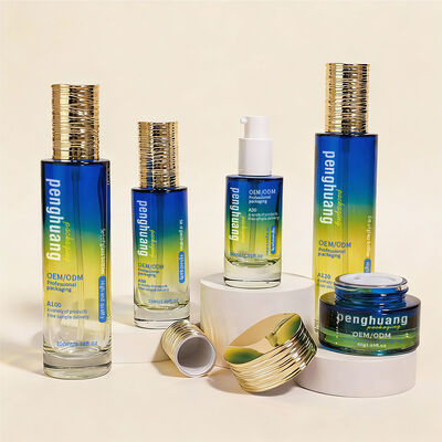 Logotipo personalizado Embalagens de plástico Garrafas com vários tamanhos e opções de impressão projetadas para aplicações de embalagens cosméticas