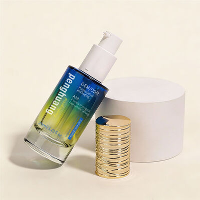 Logotipo personalizado Embalagens de plástico Garrafas com vários tamanhos e opções de impressão projetadas para aplicações de embalagens cosméticas