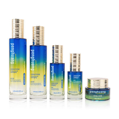 Conjunto de Embalagens Cosméticas Revestidas Soluções de Embalagem Redonda Personalizada Proporcionando Apresentação Elegante e Proteção para Cosméticos