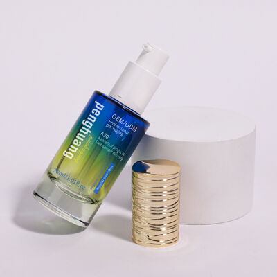 Conjunto de Embalagens Cosméticas Revestidas Soluções de Embalagem Redonda Personalizada Proporcionando Apresentação Elegante e Proteção para Cosméticos