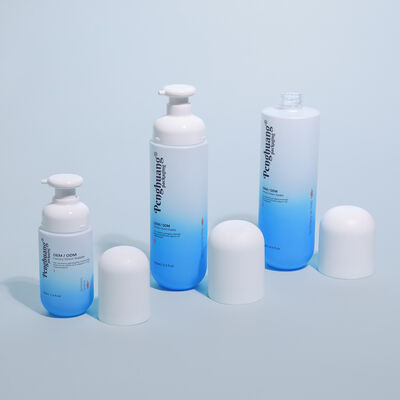 Embalagem de cosméticos Conjunto com garrafas de cosméticos de vidro frascos de creme com tampa de ouro garrafas de loção embalagens personalizáveis e tamanhos múltiplos