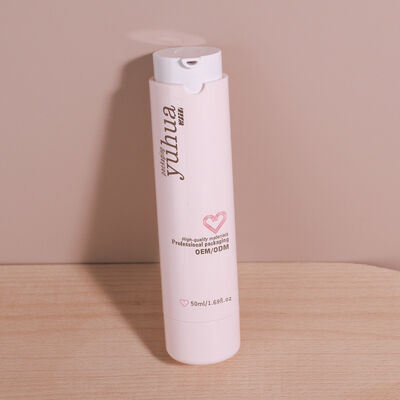 Adicione o seu logotipo Botão de tonificante de plástico Adequado para Shampoo Loção Botão de desinfetante de mãos e soluções de embalagem de hidratante