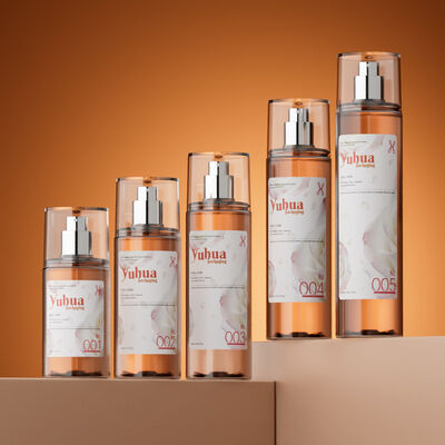 Frasco de loção de plástico com impressão de tela de seda perfeito para shampoo, desinfetante de mãos e embalagens de cuidados pessoais