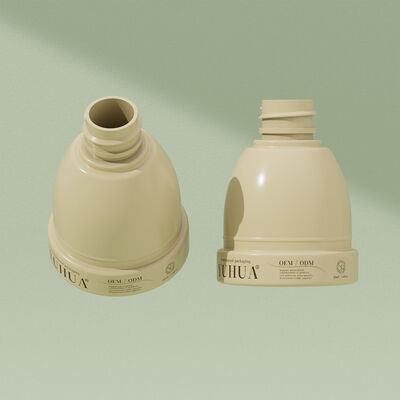 Frasco pulverizador compacto e de plástico, perfeito para loções cosméticas, cremes, séruns capilares e óleos, com fecho de tampa de rosca seguro