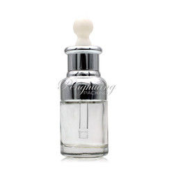 garrafa colorida do conta-gotas do espaço livre vazio cosmético da essência do óleo do soro da garrafa 35ml de vidro em S020 conservado em estoque
