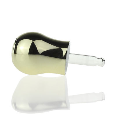 O conta-gotas de vidro pequeno oval claro branco engarrafa 20ml para o soro dos cuidados com a pele