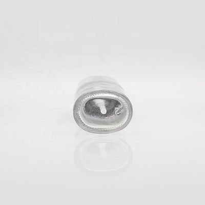 garrafa de vidro da fundação do pó da elipse 35ml vazia para o OEM de empacotamento cosmético da composição de Liquied