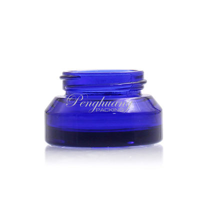 15ml - frasco de creme de vidro da garrafa de vidro 15g dos azuis cobalto 200ml 30g 50g