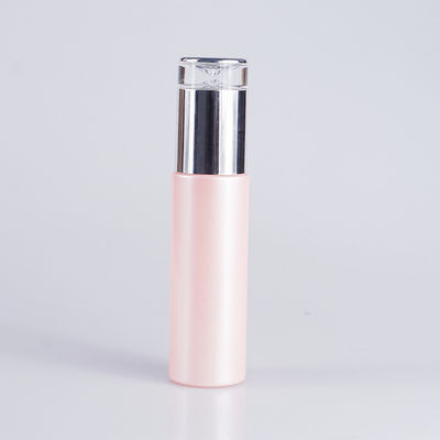 Garrafa cosmética da bomba do vidro cor-de-rosa da pintura 100ml 3.4oz para a loção dos cuidados com a pele