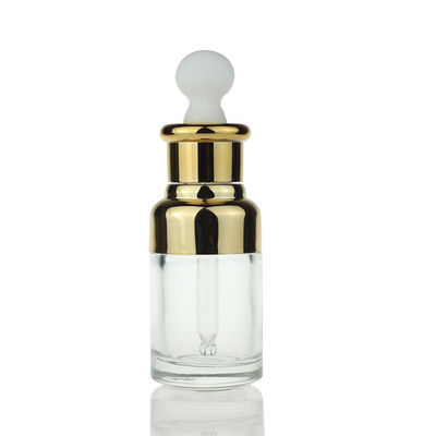 garrafa colorida do conta-gotas do espaço livre vazio cosmético da essência do óleo do soro da garrafa 35ml de vidro em S020 conservado em estoque