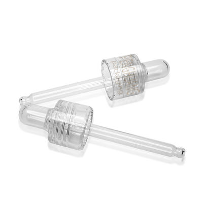 garrafa de vidro transparente do conta-gotas para o soro 30ml