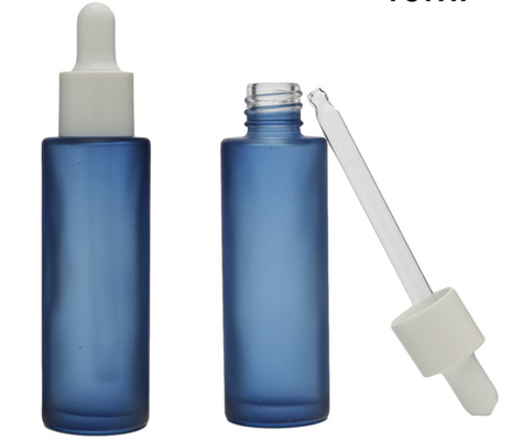 Embalagem de frasco de vidro para óleo de 50 ml congelado de soro vazio